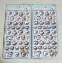 ボンボンドロップシール　ちいかわハチワレ　うさぎ　2個セット