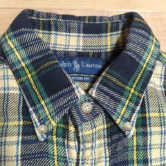 【257】Ralph Lauren Blake 長袖シャツ メンズＬ