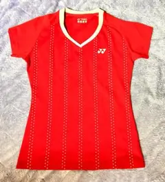 YONEX　ゲームシャツ　レディース　Mサイズ　ヨネックス　赤　廃盤