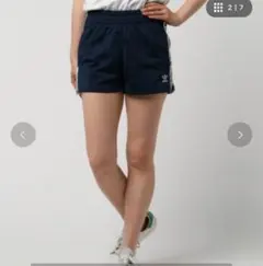 adidasスリーストライプスショーツ(ネイビー)