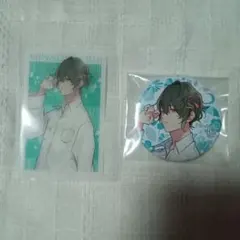 ツキウタ。 ツキノスゥ 水無月涙 セット② 缶バッジ＋クリアカード