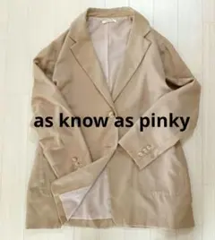 as know as pinky☆ジャケット☆ベージュ☆春コートのサムネイル