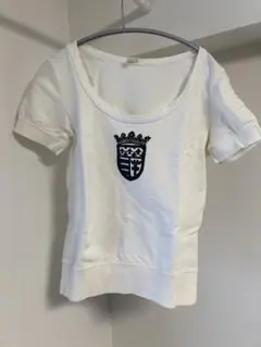 COMME CA 半袖Tシャツ　コットン　ホワイト