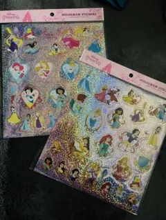Disney Princess ホログラムシール