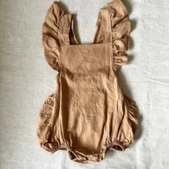 フリルロンパース　韓国子供服