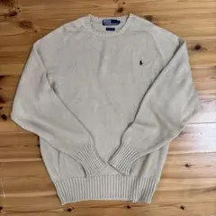 Polo by Ralph Lauren ニットセーター ベージュ