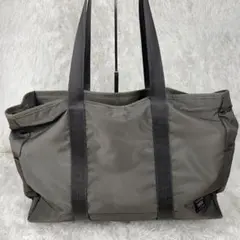 【PORTER】ポーター トートバッグ ナイロン グレー A4収納可 多機能ポケ