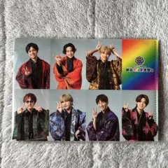 WESTꓸ 関西七色男大祭り ポップアップカード&クリアファイルセットA