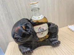 未開封 古酒 NIKKA WHISKY G&G ミニボトル 木彫り台座付きのサムネイル