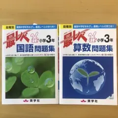 最レベ 国語・算数問題集 未使用！小学3年