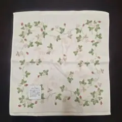 新品 WEDGWOOD ウェッジウッド タオル　ピンク　ワイルドストロベリー
