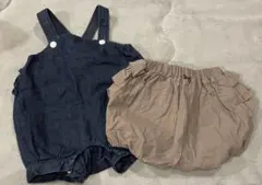 ベビーボトムス2点セット