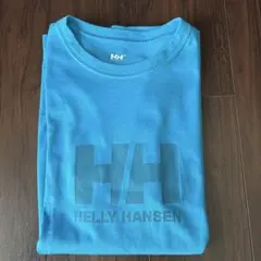 HELLY HANSEN ロゴ Tシャツ Lサイズ 青