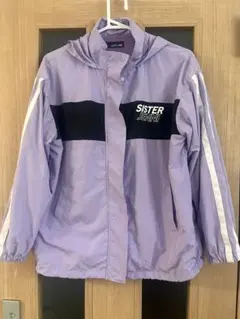 SISTER JENNI フード付きジャンバーラベンダー