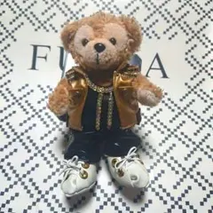 嵐 ダッフィー コンサート衣装 ぬいぐるみバッジ 大野智 ぬいばつき♡ ダッフィー/ぬいぐるみバッジ/嵐ライブリメイクコスチューム付き