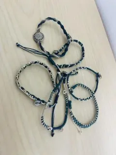 カラフルビーズブレスレットセット