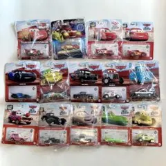 カーズ マテル社 ラジエータースプリングス １８台とスタンリー銅像セット カーズ マテル社 ラジエータースプリングス 18台とスタンリー銅像