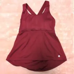 【SUKALA】バックフレアタンクトップ　ローズコッパー　Sサイズ