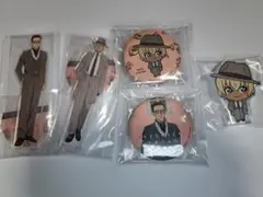 名探偵コナン セガラッキーくじ 風見裕也 安室透 缶バッジ アクリルスタンド