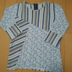 GAPギャップ 女の子　Tシャツ七分袖　ストレッチ素材　150cm