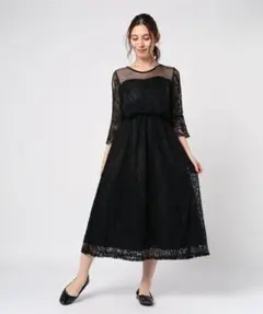 Lace Ladies　ワンピース・ドレス　L 1回着　フォーマルにも