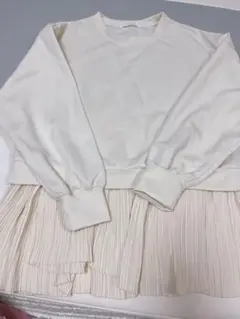 プリーツレイヤード　スウェット　green parksのサムネイル