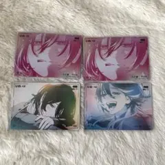 極楽街 接写トレカ 枵 4枚セット