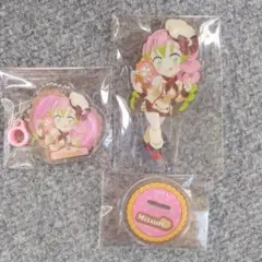 最終値下げ　鬼滅の刃　アクリルスタンド　ストローチャーム　甘露寺蜜璃