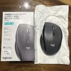 ★未使用級★ロジクール ワイヤレスマウス M705m チャコール 6ボタン 高速のサムネイル