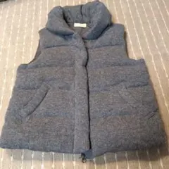 Journal Standardグレーのダウンベスト使用品