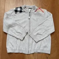 美品　BURBERRY 子供用 カーディガン ベージュ
