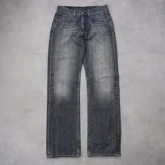 トミーヒルフィガー W32 ブルーデニム ボトム パンツ 古着 青 15260