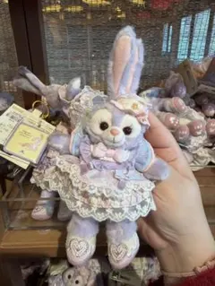 上海ディズニー　ステラルー　ぬいぐるみキーホルダー