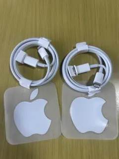 iPhone 正規品　充電器　ケーブル 2つセット