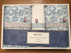 【新品・未使用】今治タオル　フェイスタオル2枚＋ウォッシュタオル1枚セット