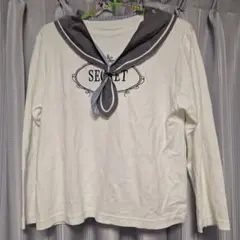 ☆メゾピアノジュニア☆3WAYセーラー長袖Tシャツ♪L(160)