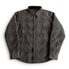 00s オイルド 中綿 チェックシャツジャケット キルティング ド渋 アーカイブ