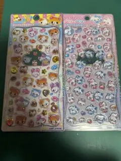 ハムハムcafe まじかるベリーベリー　ドロップシール ジュエルドロップ