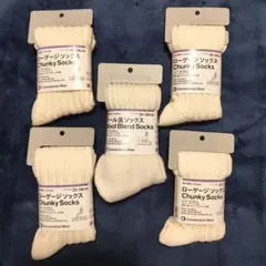 ファミリーマート コンビニエンスウェア ウール混ソックス ローゲージソックス L