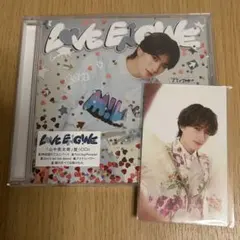 M!LK LOVE ENG!NE 山中柔太朗盤 CD、トロピカル衣装トレカ