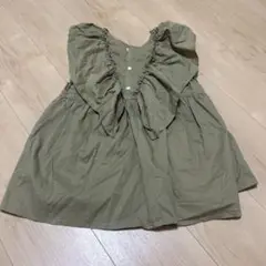 【10/15まで】オリーブ色 チュニック 130