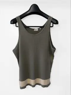 ヘルムートラングHELMUT LANG メッシュニットタンクトップ　本人期　美品 ヘルムートラングHELMUT LANG メッシュニットタンクトップ 本人