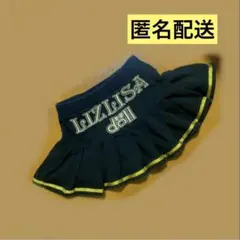 LIZLISAdoll リズリサドール ロゴ黒×金スカートy2k