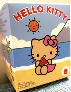 マクドナルド　ハッピーセット　日焼けキティ　箱