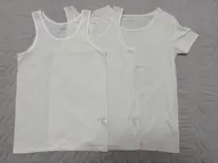 UNIQLOキッズ　エアリズムコットンブレンドタンクトップ & UネックT