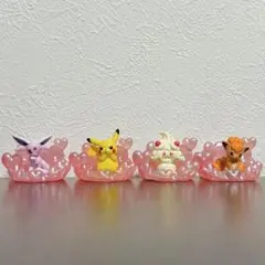 びっくらたまご　マホイップ　ピカチュウ　エーフィ　ロコン　あまいひととき