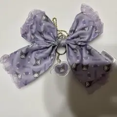 サンリオ　クロミ　リボン　キーホルダー
