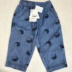 新品 MARKEY'S デニムパンツ 100cm 陰陽柄のサムネイル