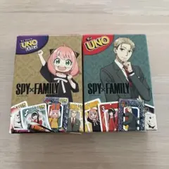 ハッピーセット スパイファミリー UNO 2セット