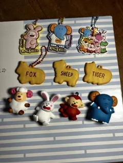たべっ子どうぶつ キーホルダー 10個セット